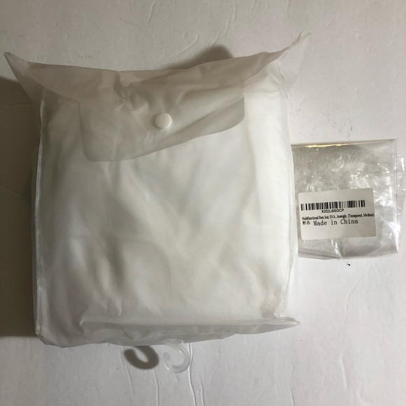 Multifunctional lightweight transparent medium unisex rain suit - Picture 1 of 3